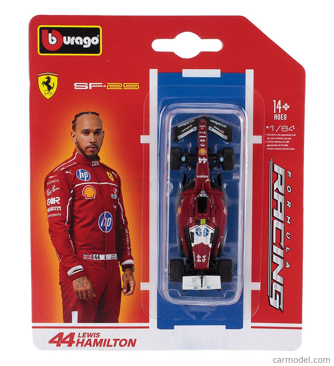 1:64 Race Formula Ferrari SF-25 (2025) Hamilton #44