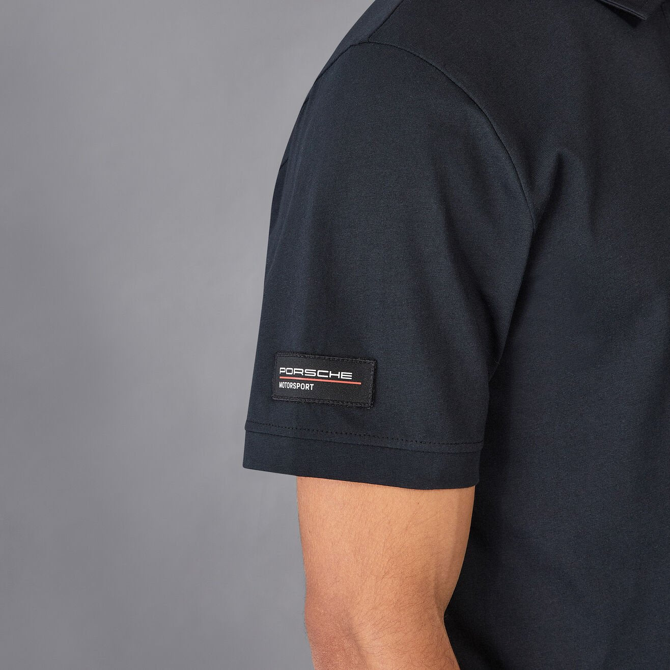 Porsche FM Mens Stripe Polo