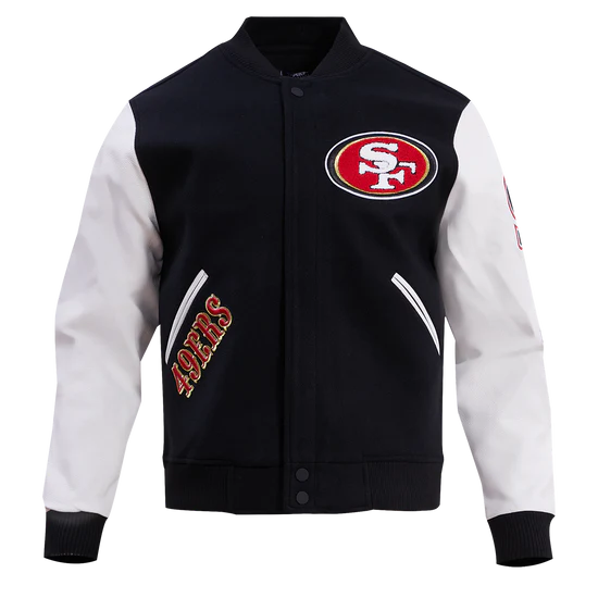 SAN FRANCISCO 49ERS CLASSIC WOOL VARSITY JACKET