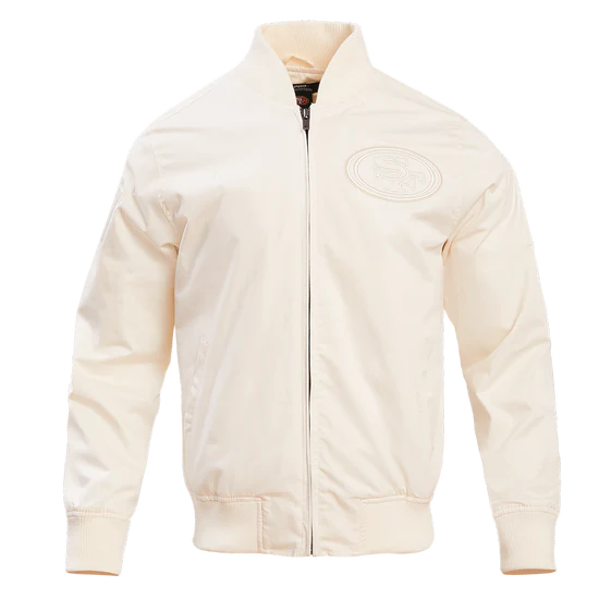 SAN FRANCISCO 49ERS NEUTRAL TWILL JACKET