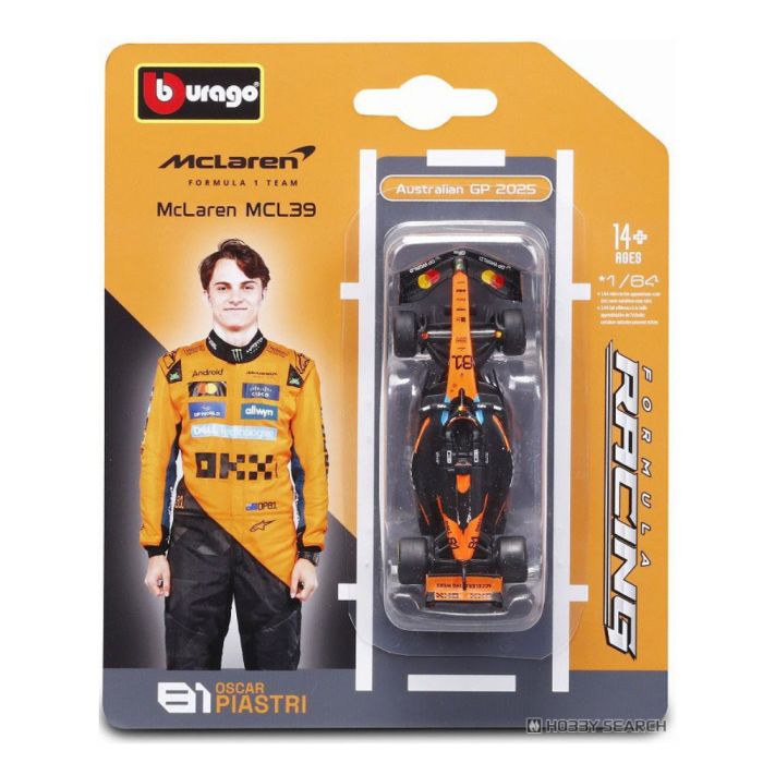 1:64 Race Formula McLaren MCL39 (2025) Piastri #81