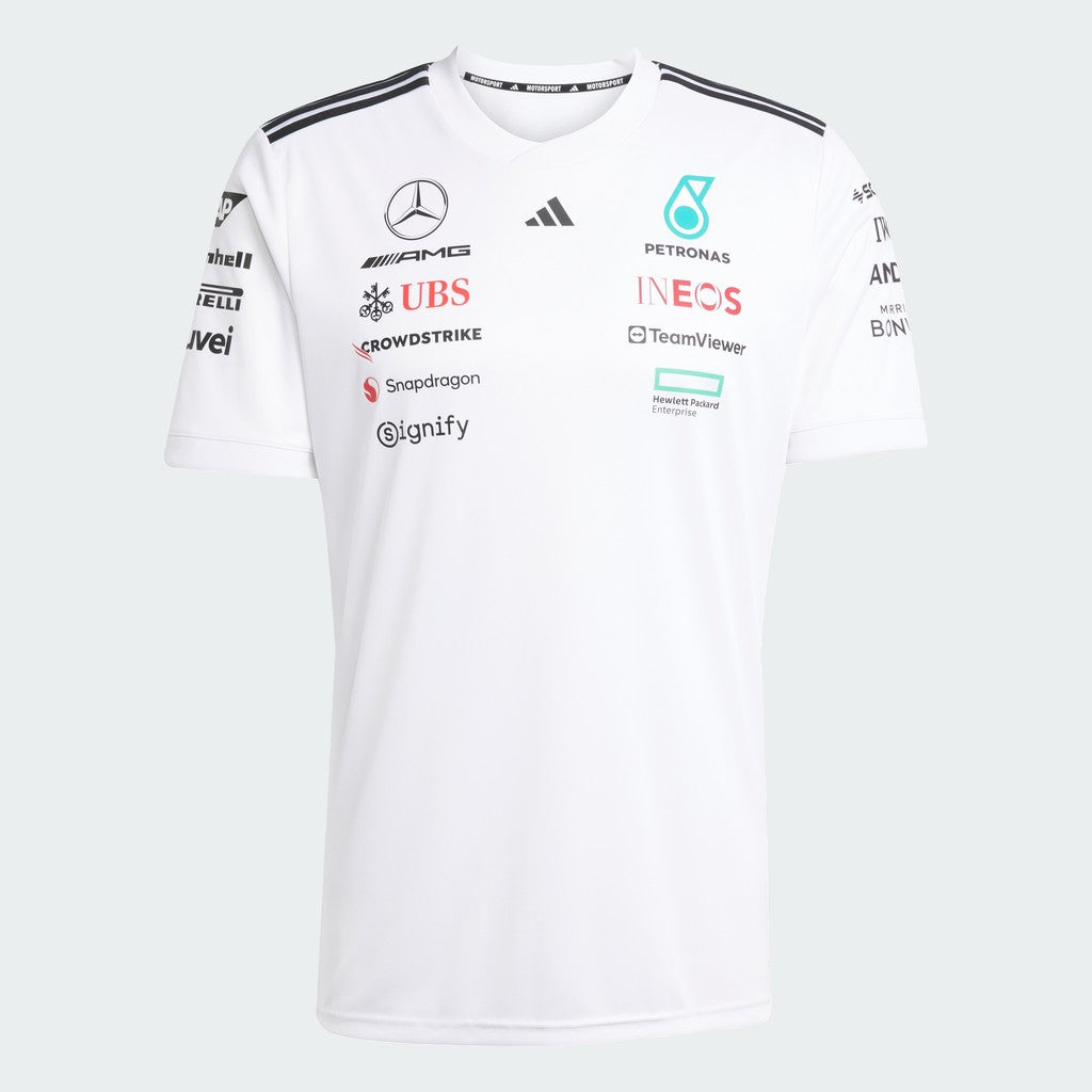Driver Tee Mercedes White 2025