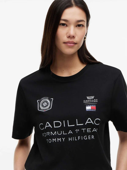 TH X CF1 RANCING GRAPHIC TEE CADILLAC BLACK
