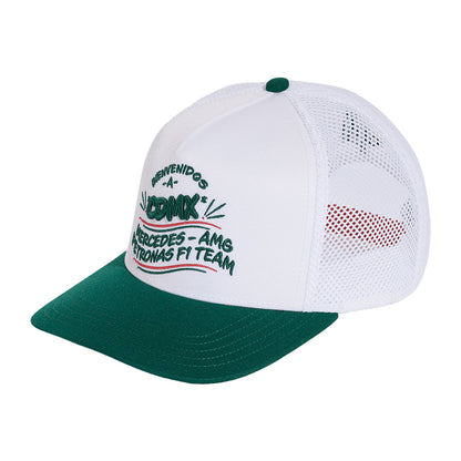 Gorra Blanca GP Mexico Mercedes AMG Petronas 2026