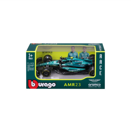 1:43 Aston Martin AMR23 (2023) Cartoon Box