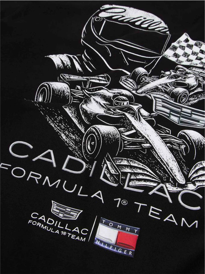 TH X CF1 RANCING GRAPHIC TEE CADILLAC BLACK
