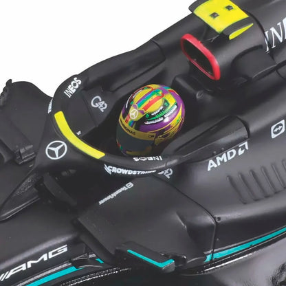 1:24 Race Mercedes W14 (2023) w/ driver