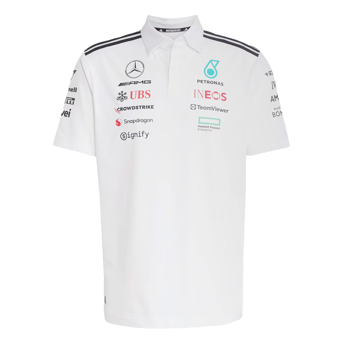 POLO RP MERCEDES 2025 WHITE
