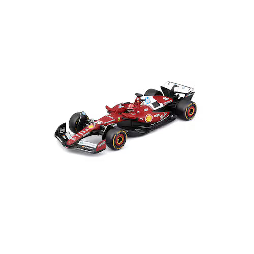 1:43 Ferrari Season Car w/ helmet (2025) Hamilton #44