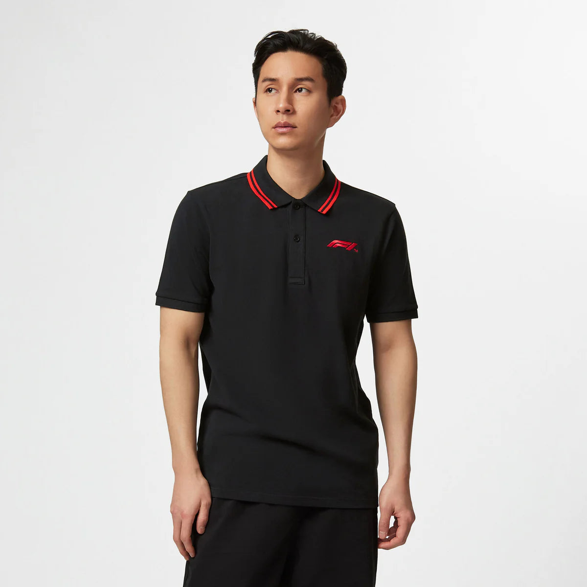 F1 FW MENS LOGO POLO
