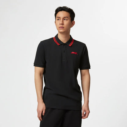 F1 FW MENS LOGO POLO