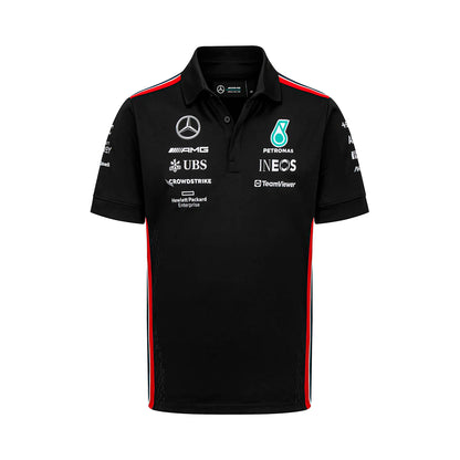 MAPF1 RP MENS POLO BLACK