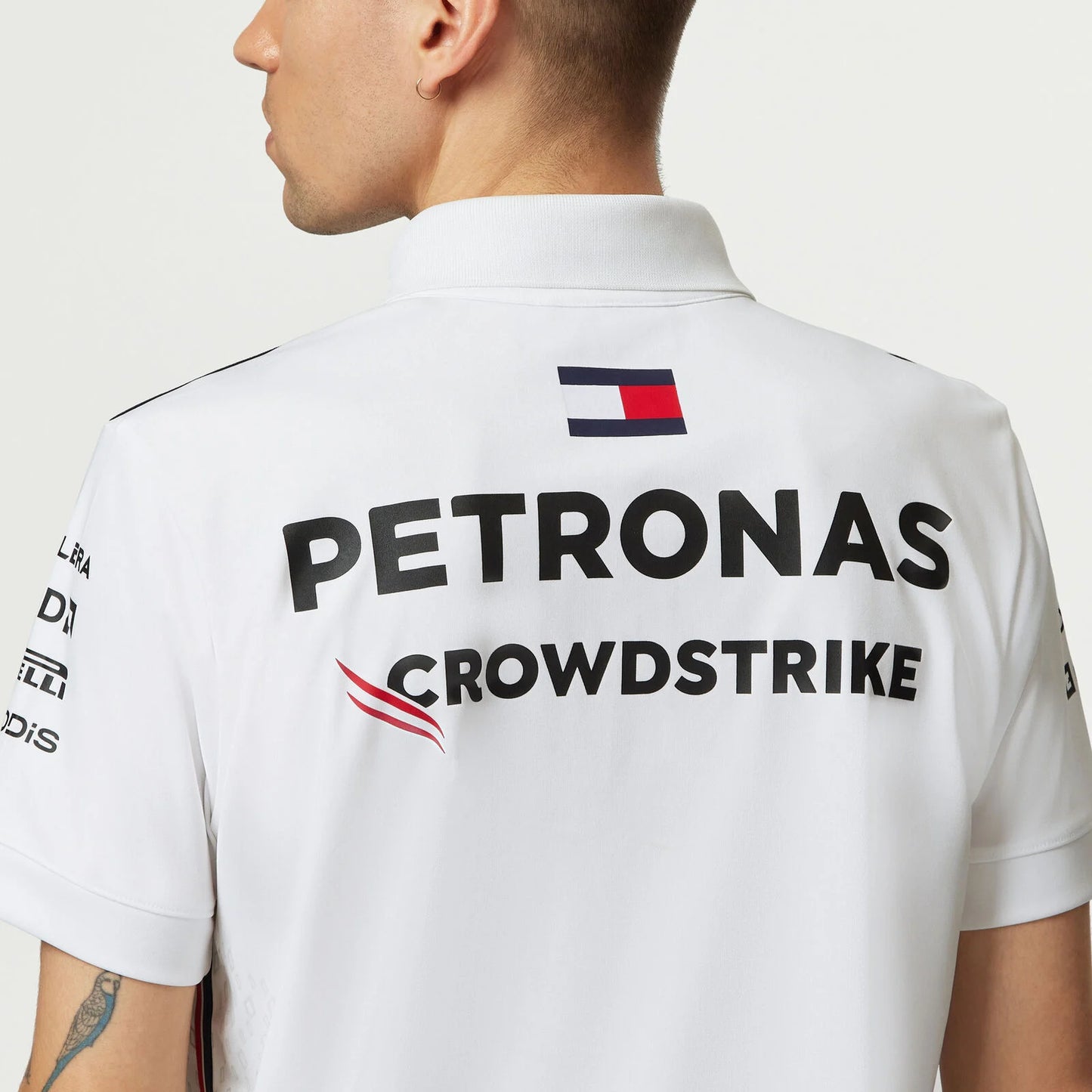 MAPF1 RP MENS POLO WHITE