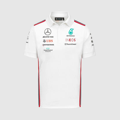 MAPF1 RP MENS POLO WHITE