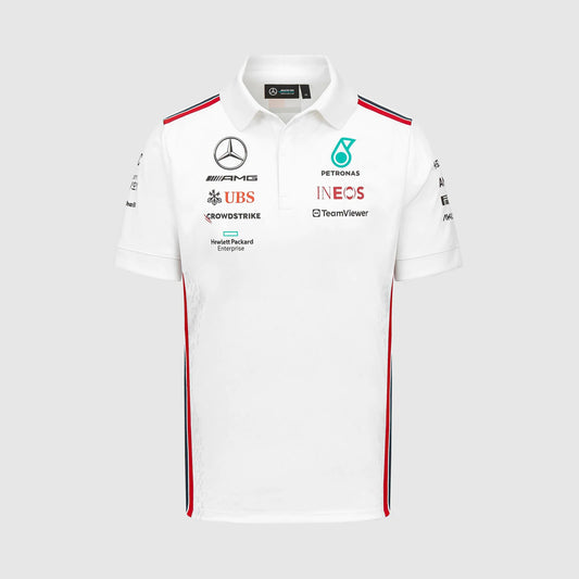 MAPF1 RP MENS POLO WHITE