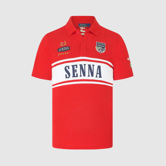 AS FW MENS LEGACY PATCHWORK POLO