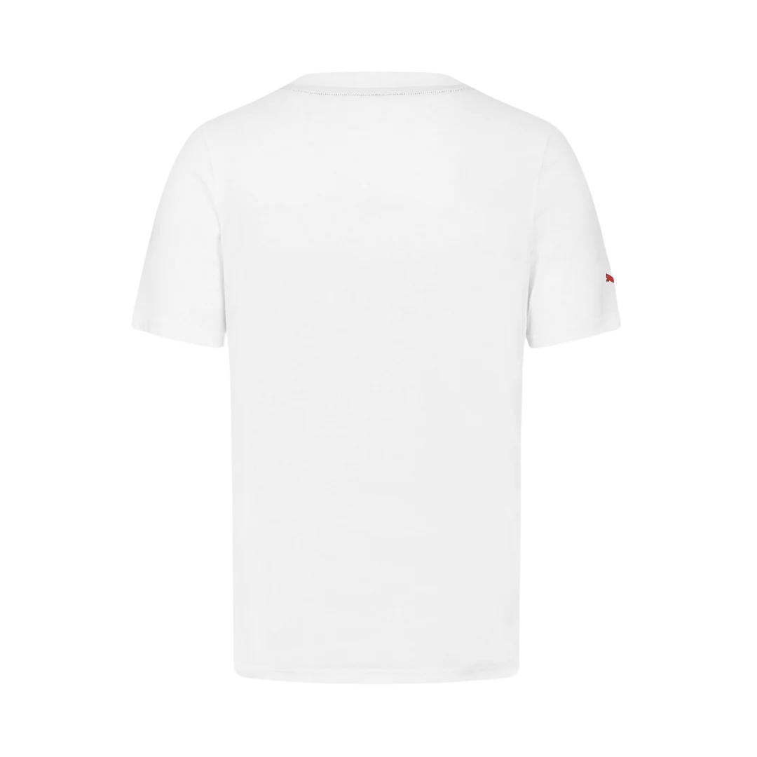 F1 FW MENS LARGE LOGO TEE WHITE