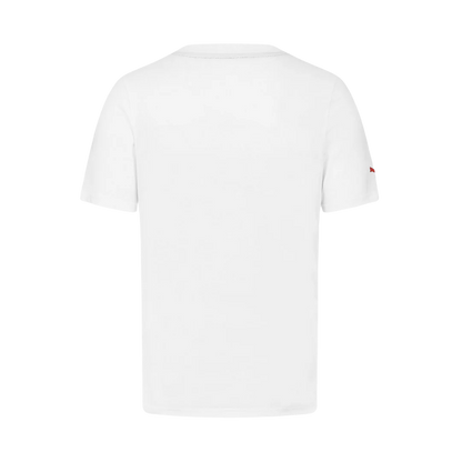 F1 FW MENS LARGE LOGO TEE WHITE