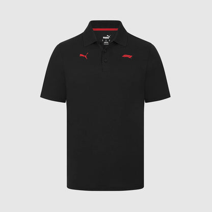 F1 Logo Polo Black