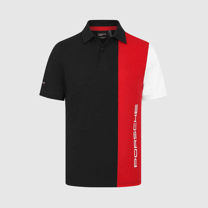 Porsche FM Mens Stripe Polo