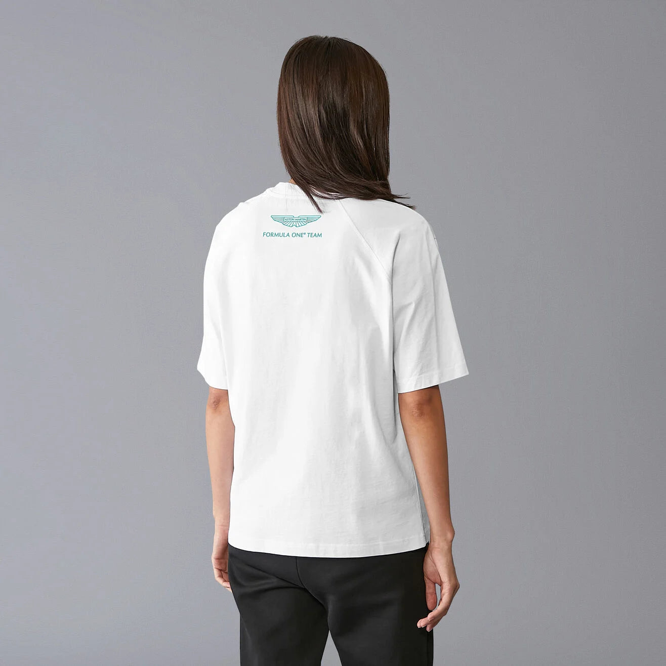 AMF1 FW  Logo Tee White