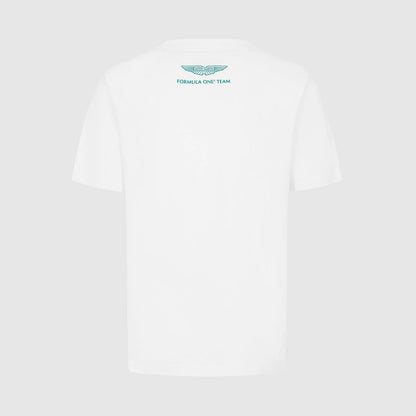 AMF1 FW  Logo Tee White