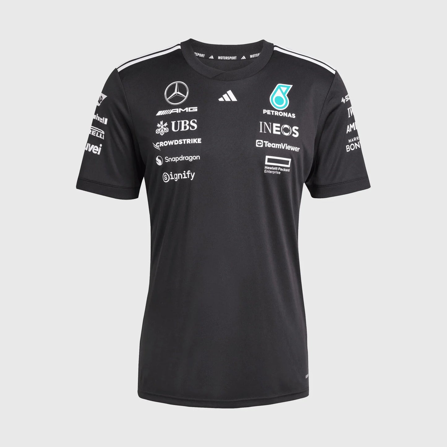 Driver Tee Mercedes Black 2025
