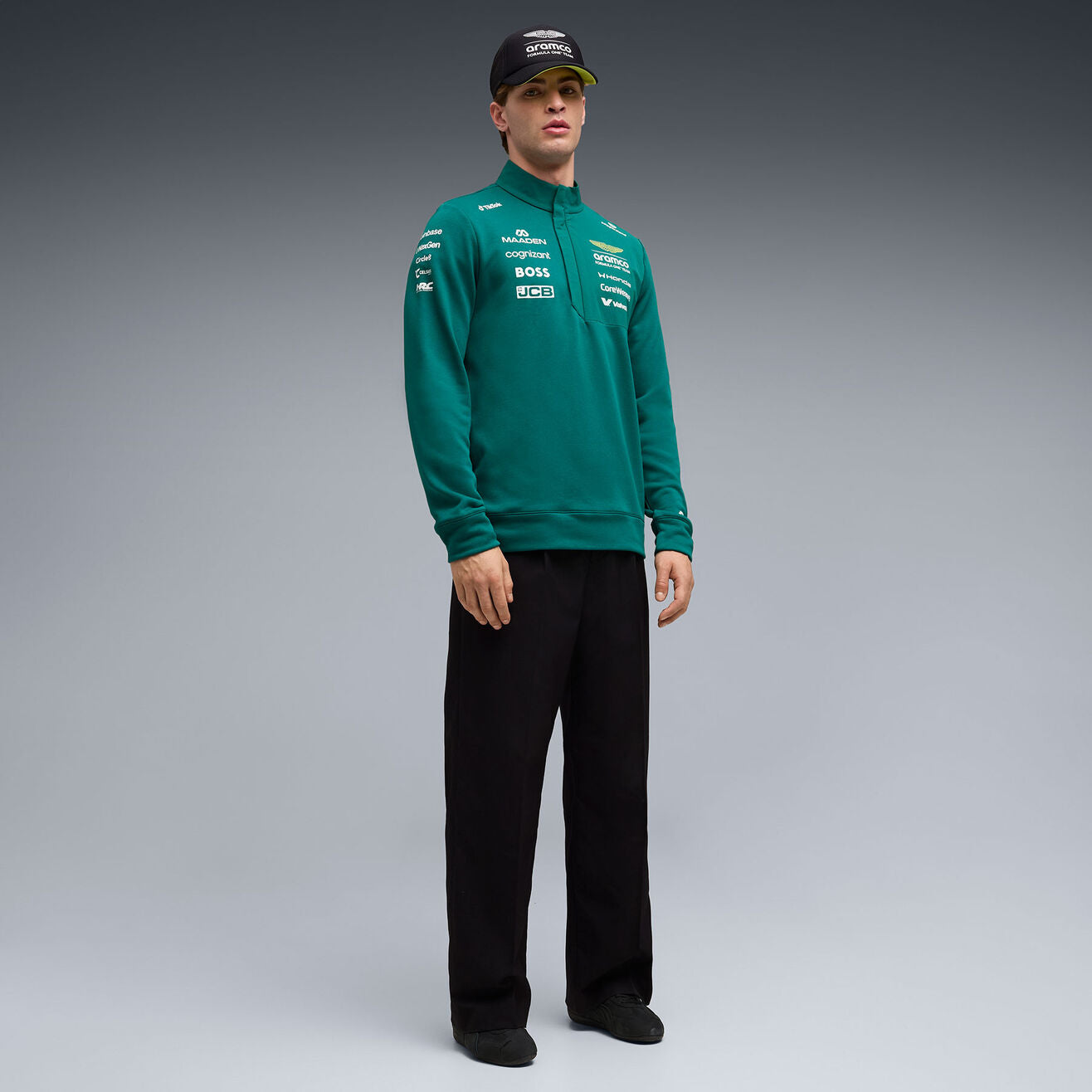 AMF1 REPLICA HZ SWEAT 1/4 ZIP