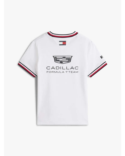 Playera Cadillac Blanca Mujer
