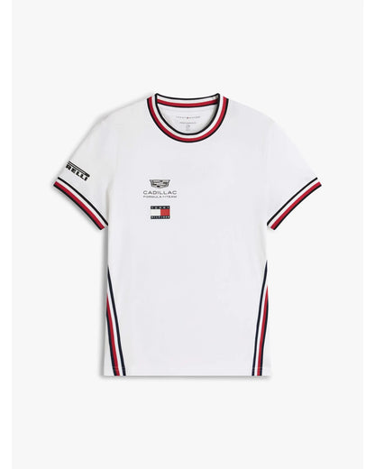 Playera Cadillac Blanca Mujer