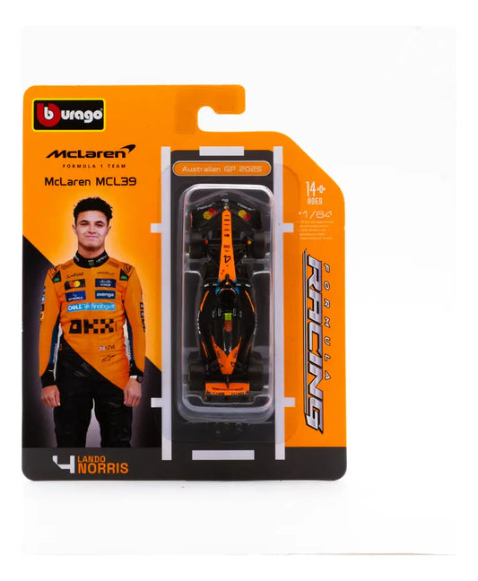 1:64 Race Formula McLaren MCL39 (2025) Norris #4
