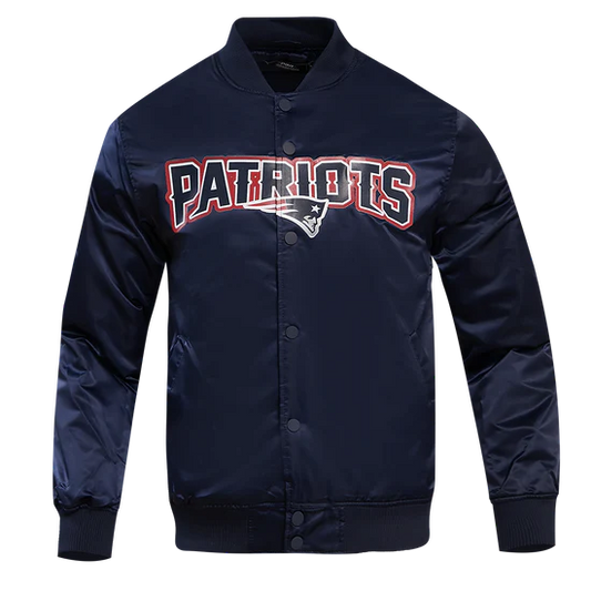NEW ENGLAND PATRIOTS BIG LOGO SATIN JACKET