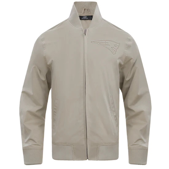 NEW ENGLAND PATRIOTS NEUTRAL TWILL JACKET