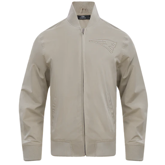 NEW ENGLAND PATRIOTS NEUTRAL TWILL JACKET