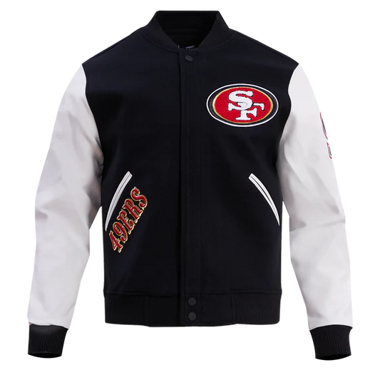 SAN FRANCISCO 49ERS CLASSIC WOOL VARSITY JACKET