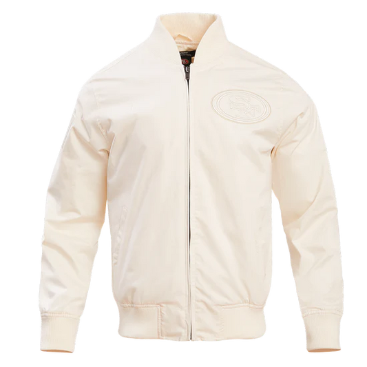 SAN FRANCISCO 49ERS NEUTRAL TWILL JACKET