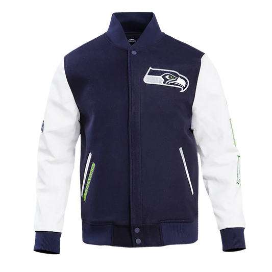 SEATTLE SEAHAWKS CLASSIC WOOL VARSITY JACKET