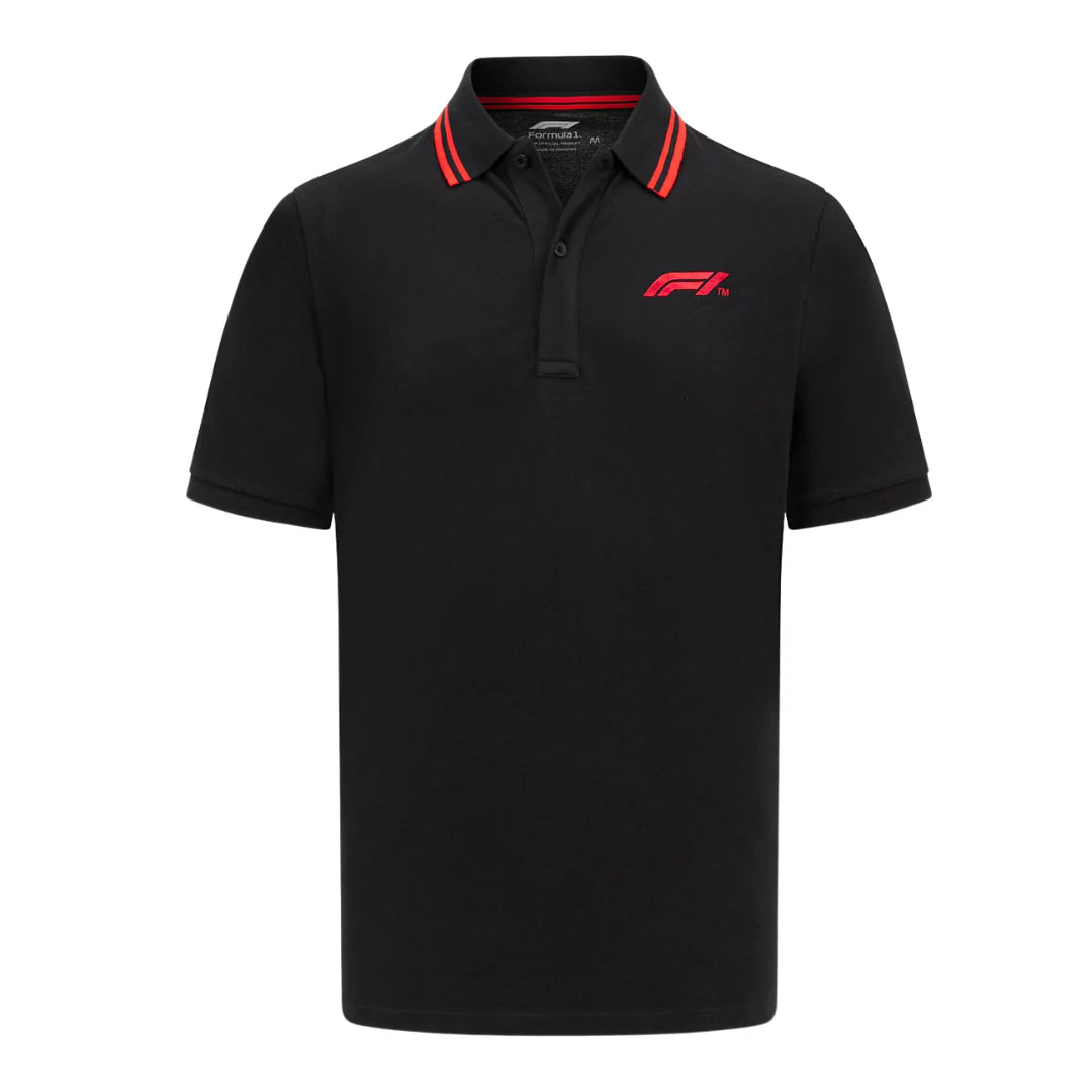 F1 FW MENS LOGO POLO