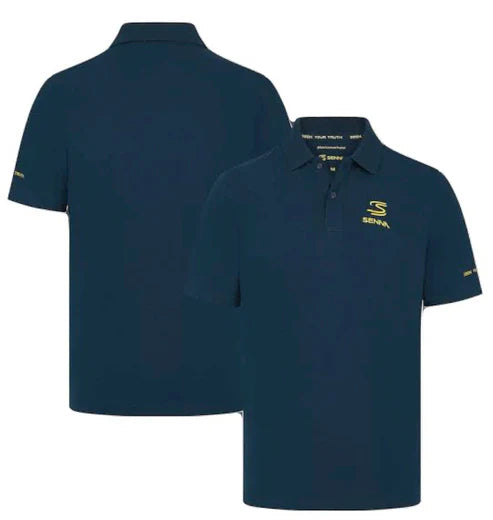 MENS SENNA LOGO POLO