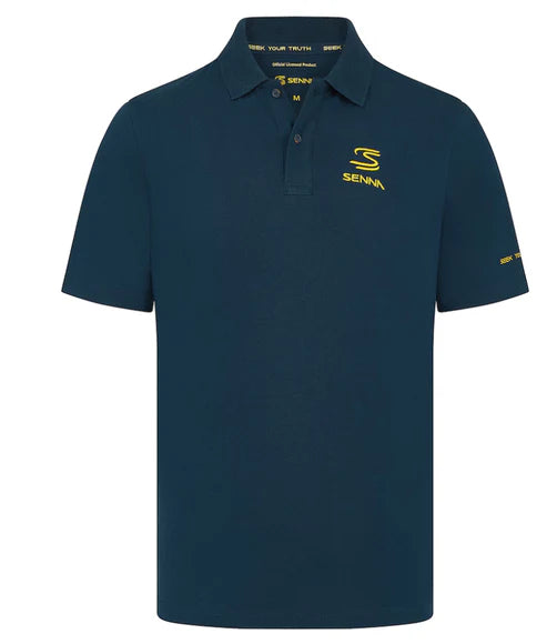 MENS SENNA LOGO POLO