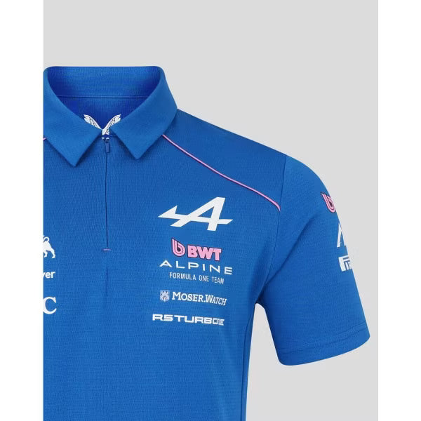 OFFICIAL ALPINE F1 TEAM SS POLO SHIRT 2026