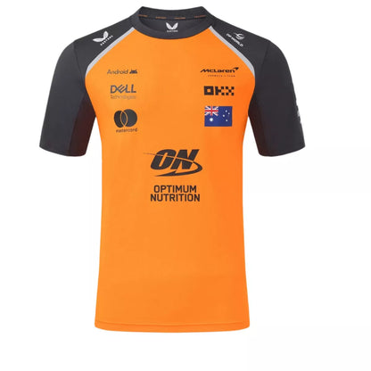 OFFICIAL MCLAREN F1 TEAM SET UP T-SHIRT PIASTRI