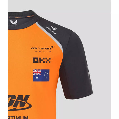 OFFICIAL MCLAREN F1 TEAM SET UP T-SHIRT PIASTRI