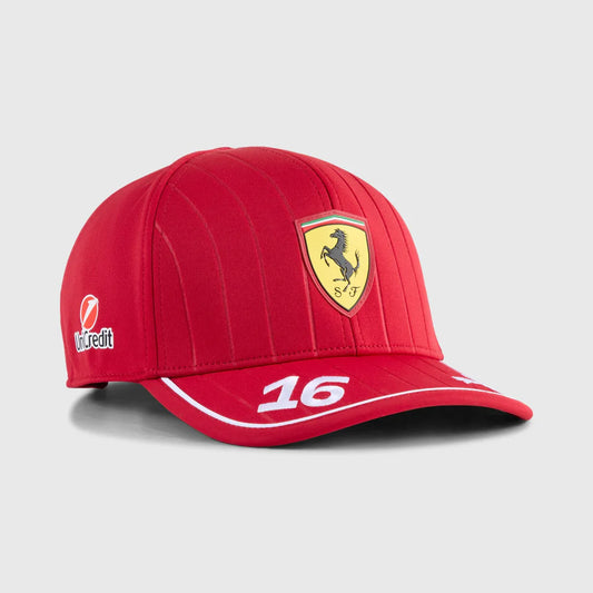Gorra Ferrari Leclerc 2025