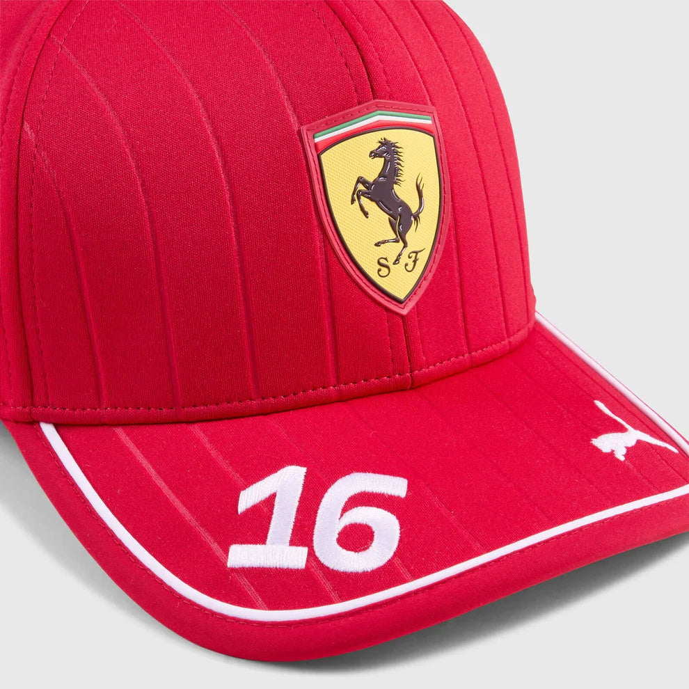 Gorra Ferrari Leclerc 2025