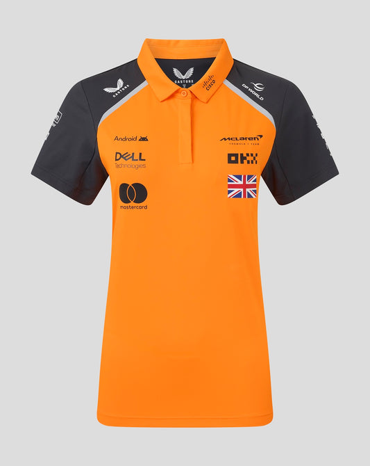 MCLAREN TEAM POLO SHIRT NORRIS WOMENS 2025