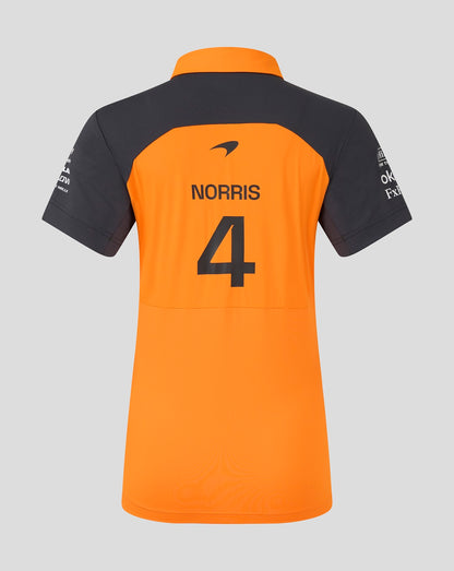 MCLAREN TEAM POLO SHIRT NORRIS WOMENS 2025