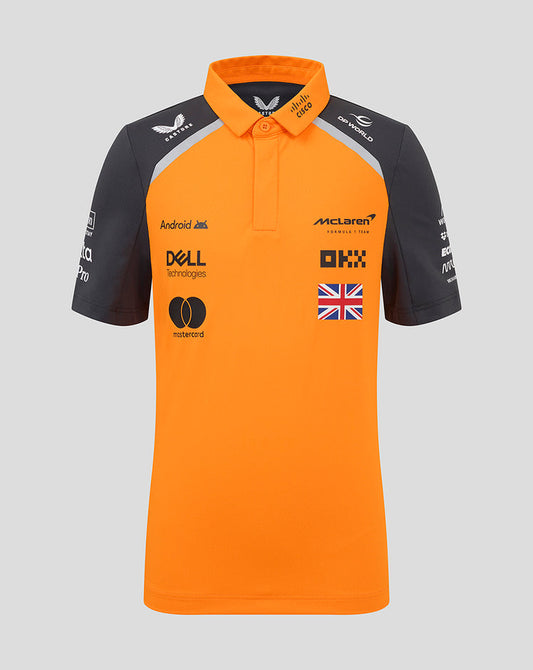 MCLAREN TEAM POLO SHIRT NORRIS KIDS 2025