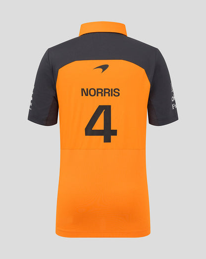 MCLAREN TEAM POLO SHIRT NORRIS KIDS 2025
