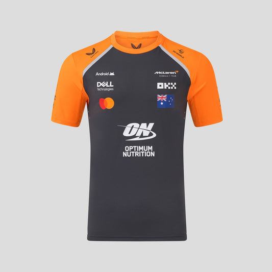OFFICIAL MCLAREN F1 TEAM SET UP T-SHIRT PIASTRI